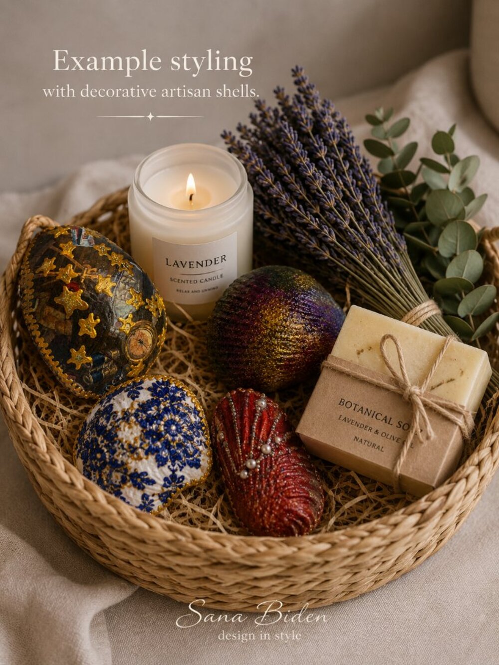 Styling Inspiration for Decorative Artisan Shells